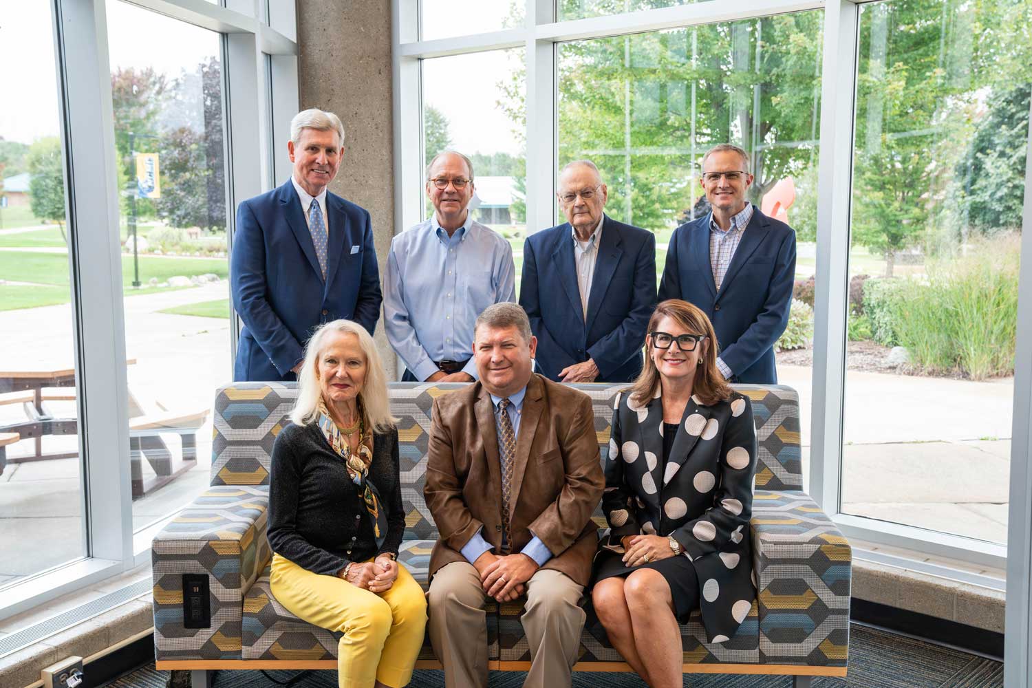 Board members posed for group photo