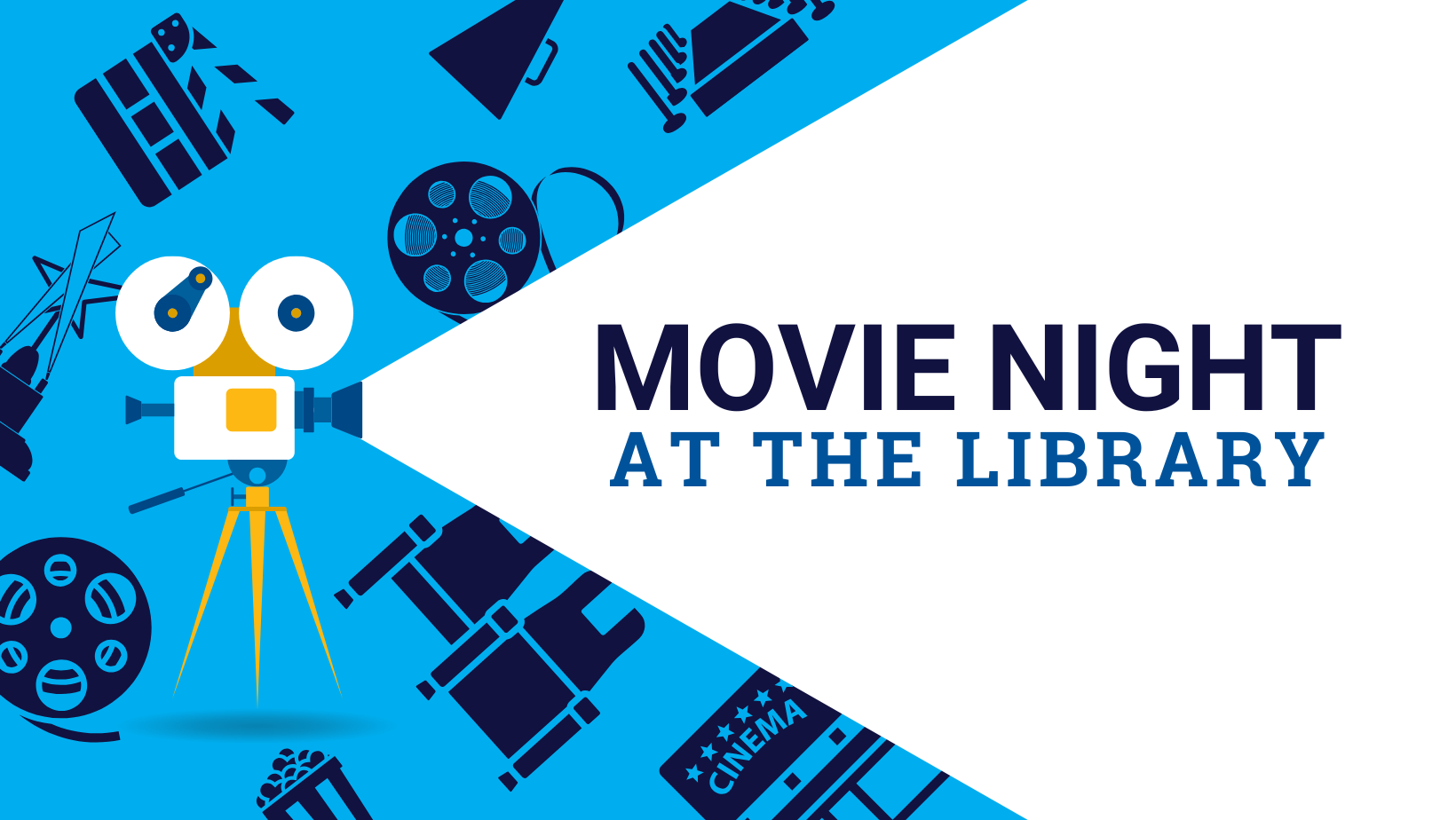 Library Movie Night graphic