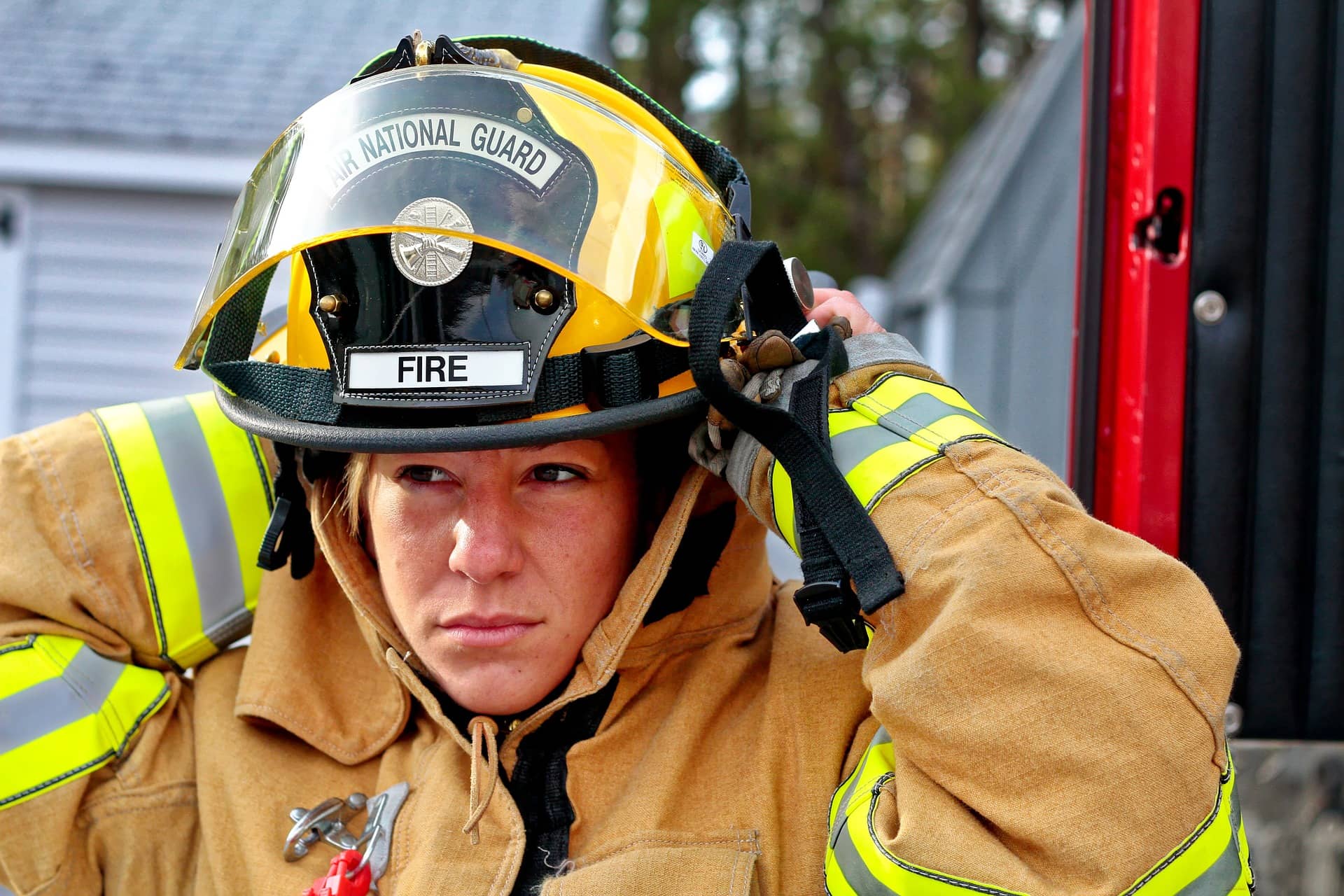 woman firefighter