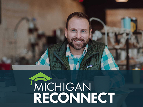 Michigan Reconnect student