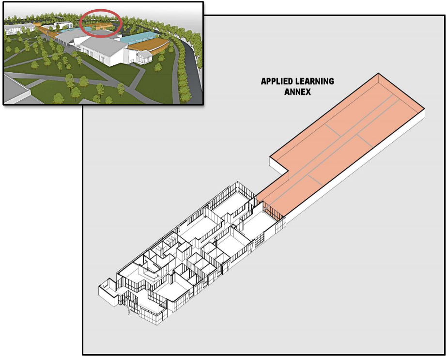 Floor plan for future STEP Center